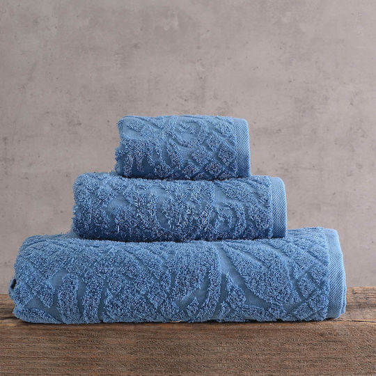 Rythmos Bath Towel Set 5pcs Imani Blue Weight 500gsm