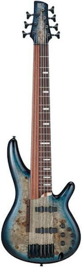Ibanez Electric Bass SRAS7-CBS Cosmic Blue Starburst