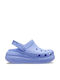 Crocs Classic Crush Γυναικεία Ανατομικά Σαμπό Μωβ