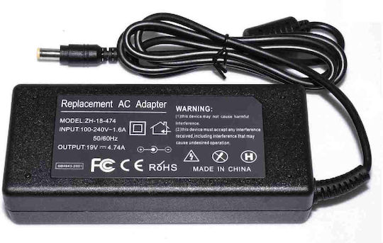 Makki Laptop Charger 90W 19V 4.74A for Acer without Power Cable