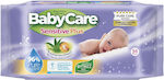 BabyCare Sensitive Plus Υποαλλεργικά Μωρομάντηλα χωρίς Οινόπνευμα & Parabens με Aloe Vera 54τμχ