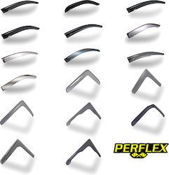 Perflex Car Front Windbreaker Set for Peugeot 206 1998 2pcs