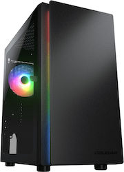 Cougar Purity RGB Gaming Mini Tower Computer Case Black