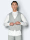 Men's Vest Slim Fit Gray