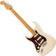 Fender Player Plus MN Electric Guitar for Left-handed Stratocaster with SSS Pickup Configuration Olympic Pearl with Case