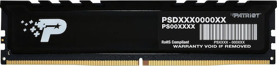 Patriot Signature Premium 16GB DDR5 RAM cu Viteză 5600 pentru Desktop