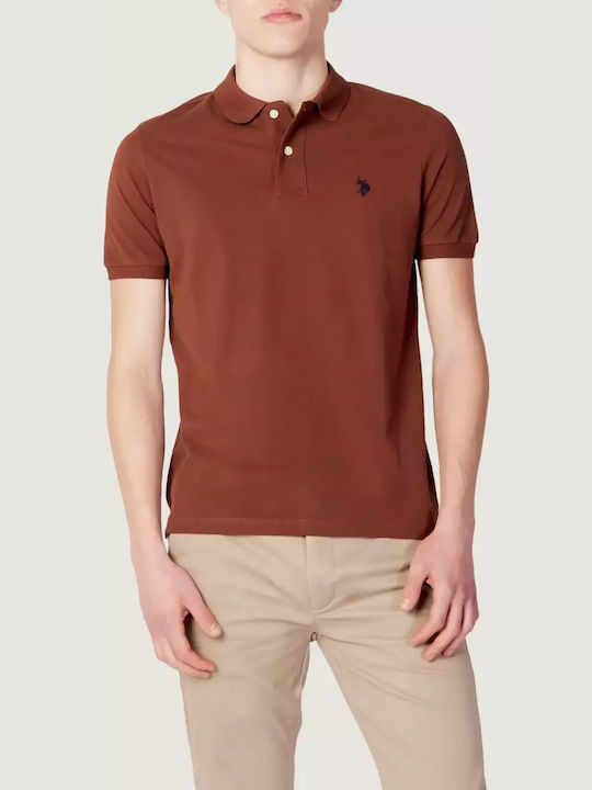 U.S. Polo Assn. Polo T-shirt Καφέ