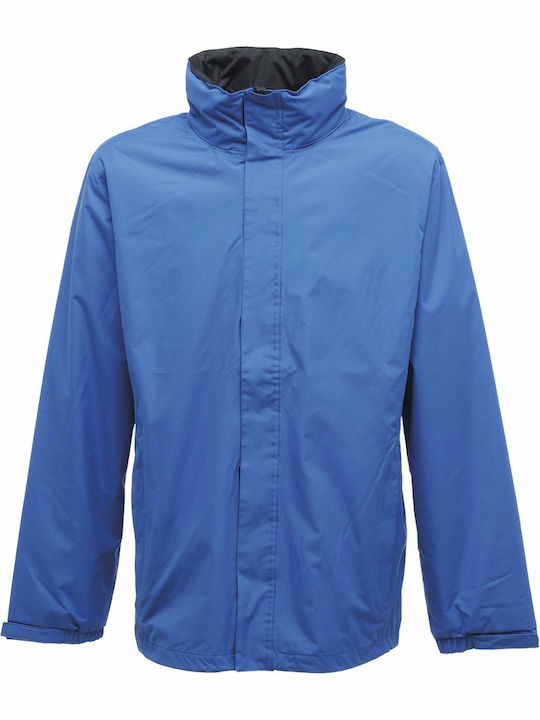 Regatta Men's Winter Jacket Waterproof Blue/Seal Grey