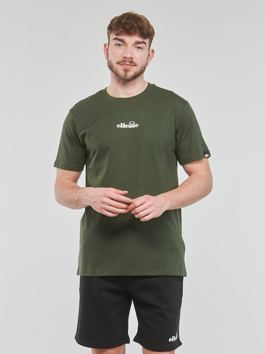 Ellesse T-shirt Bărbătesc cu Mânecă Scurtă Kaki