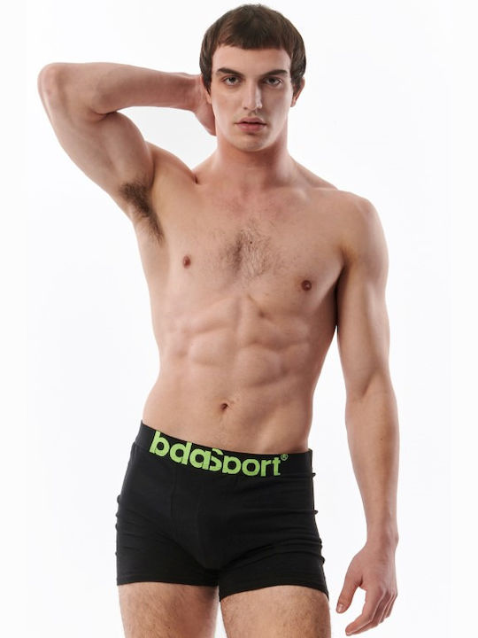 Body Action Men's Boxers Black 2Pack