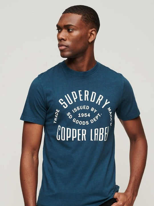 Superdry Vintage Copper Label T-shirt Bărbătesc...