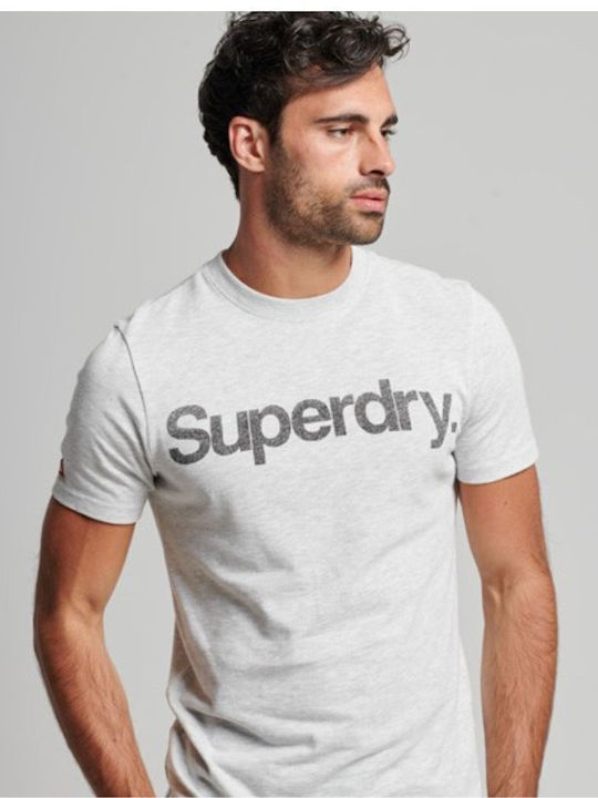 Superdry Vintage Core Ανδρικό T-shirt Chalkston...