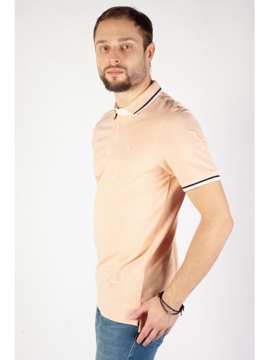 Jack & Jones Polo Bluză cu mânecă scurtă Pumpki...