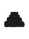 Das Home Bath Towel Prestige 90x160cm 1173 Black Weight 650gr/m²