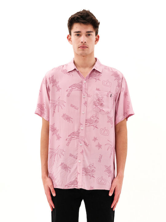 Emerson 231.EM61.03 Short-sleeved Shirt Pink