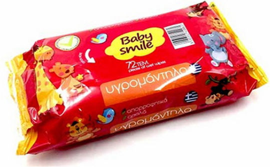 Nannys Baby Smile Baby Wipes without Alcohol 72pcs