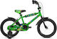 Clermont Rocky 14" Kids Bicycle BMX (2022) Green