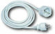 Jager Extension Cable Cord 2 x 1.5mm²/2m White