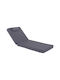 Freebox Liegestuhlkissen Gray 194x70cm. FB911237.30T