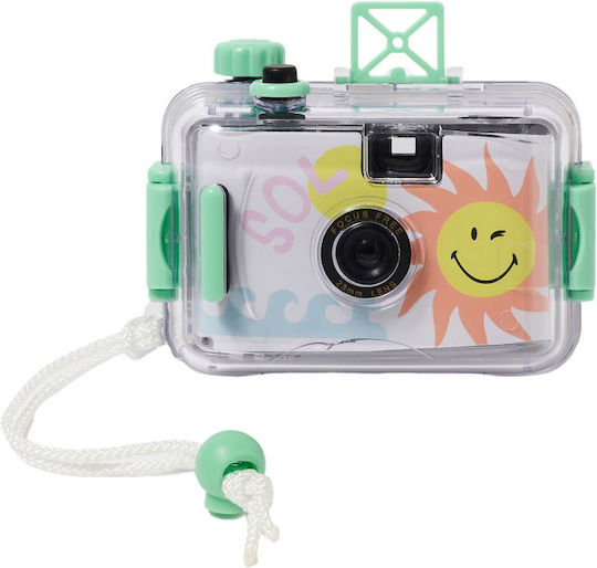 Sunnylife Underwater Smiley World Waterproof Camera Film Red