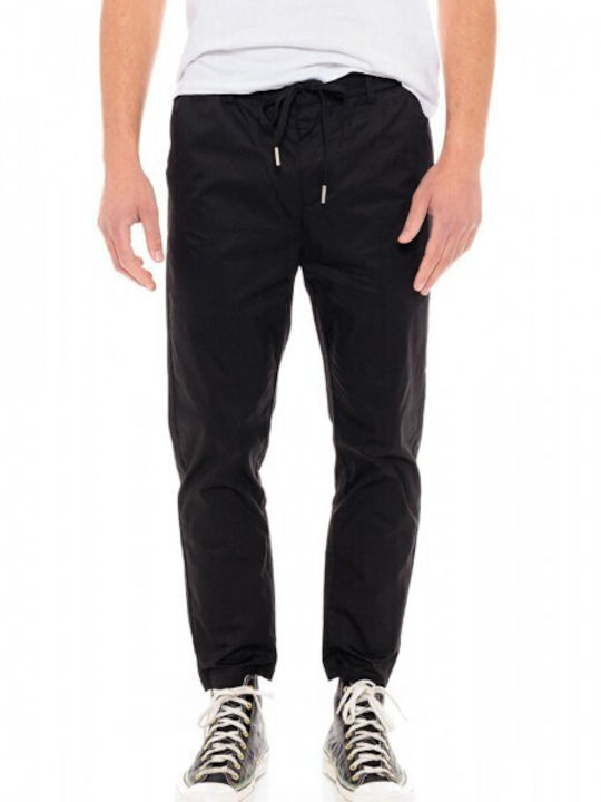 Splendid Men's Trousers Chino in Relaxed Fit Black