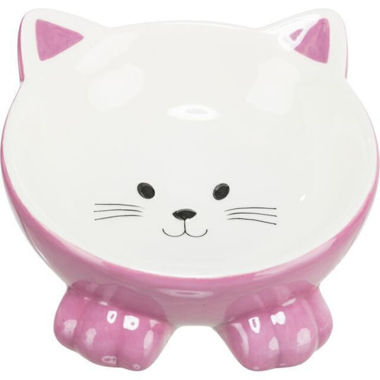 Trixie Ceramic Keramik Platte Futter & Wasser für Hund & Katze 150ml 14cm (Verschiedene Farben)