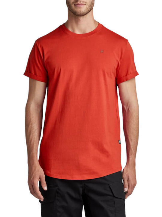 G-Star Raw Lash Ανδρικό T-shirt Κόκκινο Μονόχρωμο