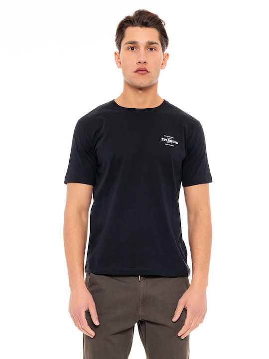 Splendid Herren T-Shirt Kurzarm Schwarz