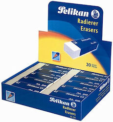 Pelikan Radiergummi für Bleistifte AL20 20Stück Weiß