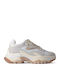 Addict Combo Chunky Sneakers Beige