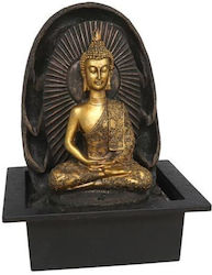 Aria Trade AT0000541 Fântână Buddha cu Iluminare LED 20x25x31cm