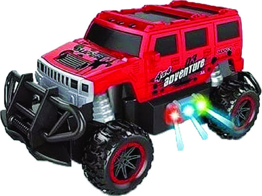 Gadget Master XJD575-83 Τηλεκατευθυνόμενο Αυτοκίνητο Monster Truck Κόκκινο