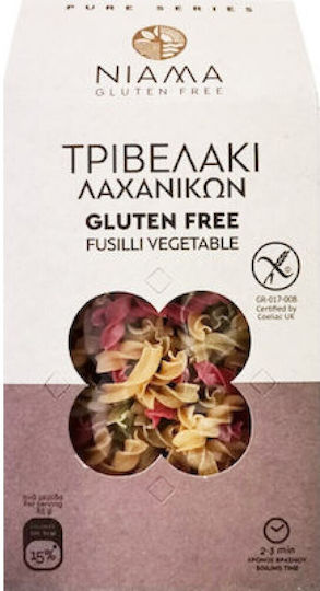 Niama Gluten Free Βίδες Λαχανικών Λαχανικών Χωρίς Γλουτένη 250gr