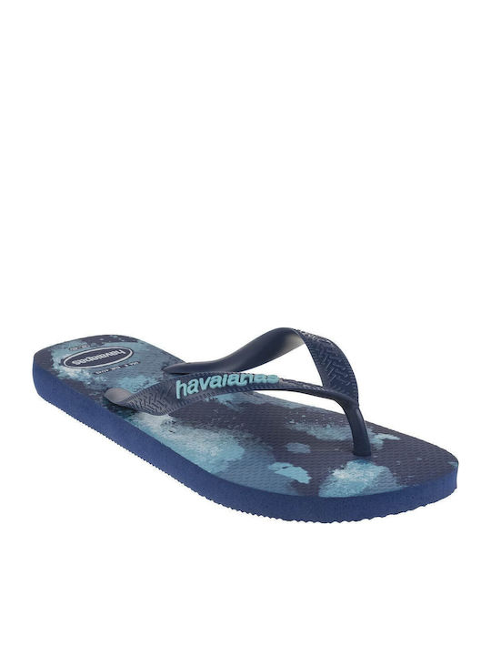 Top Camu Men's Flip Flops Blue