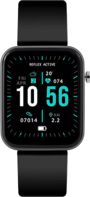 Reflex Active Series 13 36mm Αδιάβροχο Smartwatch με Παλμογράφο (Μαύρο)