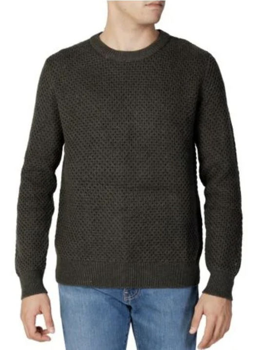 Selected Men's Long Sleeve Sweater Green