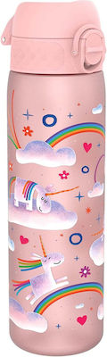 Ion8 Unicorn & Rainbow Kinder Trinkflasche Kunststoff Rosa 500ml