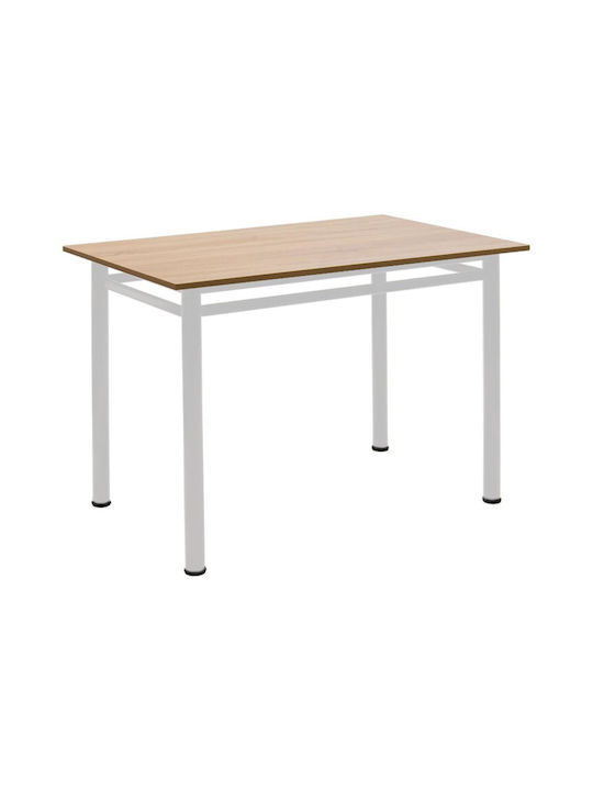 PWF-0644 Table Kitchen Wooden with Metal Frame 110x70x77cm