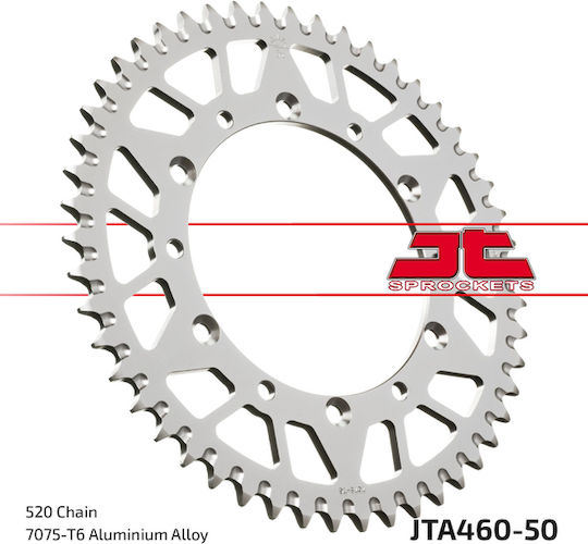 JT Sprockets Заден зъбен колело 50 Зъби за Kawasaki КЛХ 250 / КXF 250