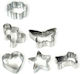 ArteLibre Metallic Cookie Cutter 6pcs 06510225