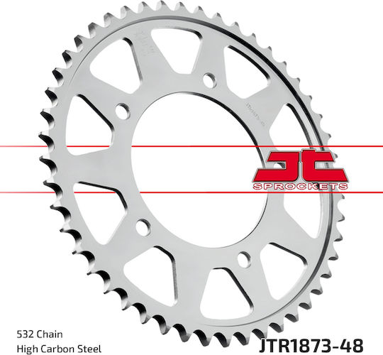 JT Sprockets Rear Sprocket 48 Teeth for Yamaha YZF-R6 99'-02'