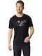 Nikko Landscape T-shirt Μαύρο