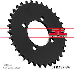 JT Sprockets Rear Sprocket 34 Teeth for Honda C50 80'-84'