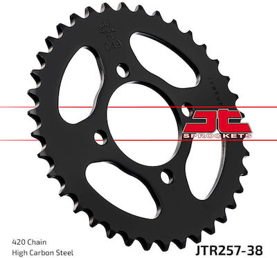 JT Sprockets Hinteres Ritzel 38 Zähne für Honda C50