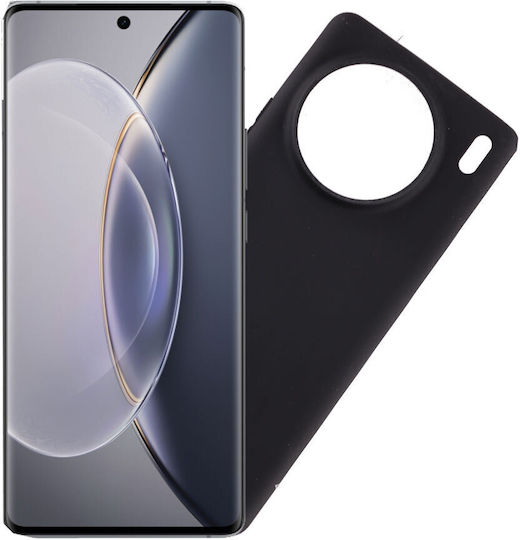Volte-Tel Back Cover Silicon Negru (Vivo X90 Pro)