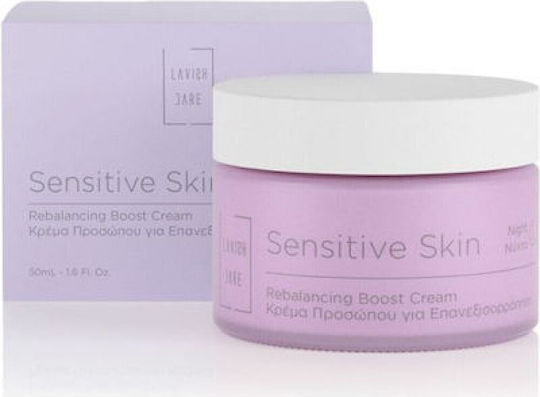 Lavish Care Sensitive Skin Creme Gesicht Nacht mit Aloe Vera 50ml