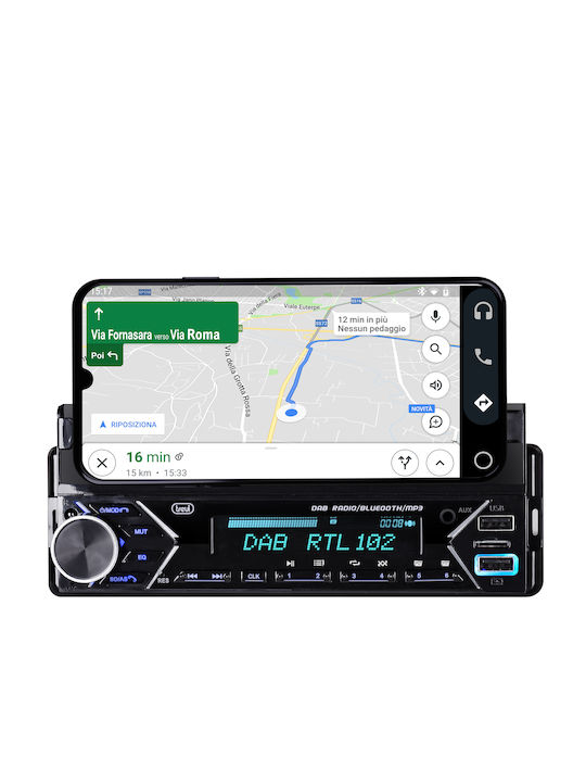 Trevi Ραδιόφωνο Αυτοκινήτου 1 DIN (Bluetooth/USB)