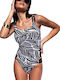 Bluepoint One-Piece Swimsuit with Open Back