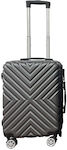 Homeplus Roadtrip Cabin Travel Suitcase Hard Gray with 4 Wheels Height 55cm