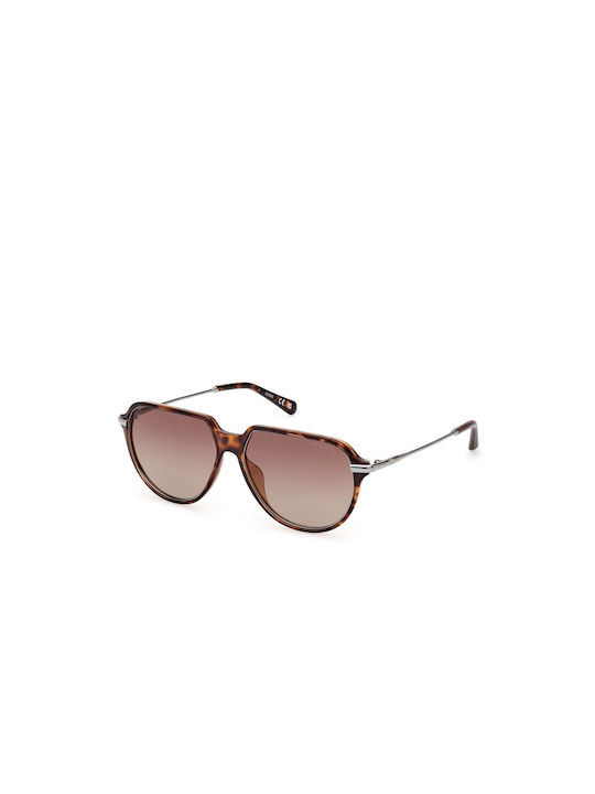 Guess Men's Sunglasses with Brown Tartaruga Frame and Brown Gradient Lens GU00067 52H